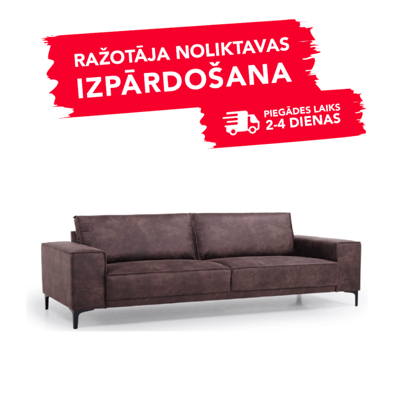 Dīvāns Copenhagen (Trīsvietīgs)(Ražotāja noliktava)